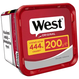 Cigaretový tabák WEST Red XXXXXL 200g 
