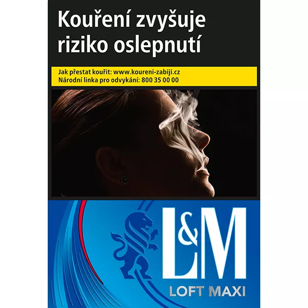 Cigarety L&M LOFT Max True Blue 38ks Philip Morris
