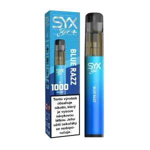 Elektronická cigareta SYX BAR 1000 Bluerazz 16,5mg