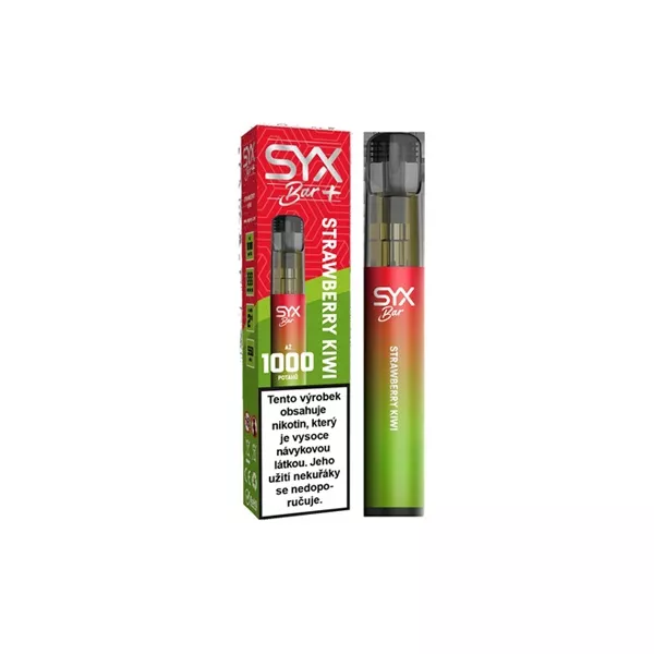 Elektronická cigareta SYX BAR 1000 Strawberry Kiwi 16,5mg Elektronická cigareta SYX BAR 1000 Strawberry Kiwi 16,5mg