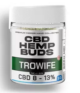Konopné květy s CBD