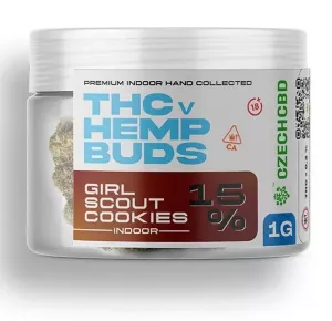 Konopné květy s THCV